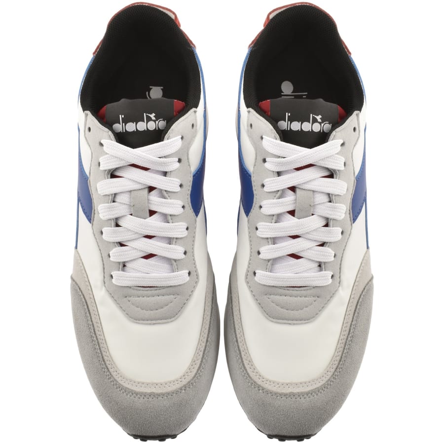 Diadora blue trainers hotsell